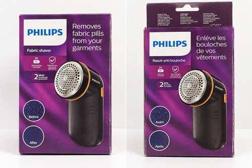 Fabric shaver and lint - and,