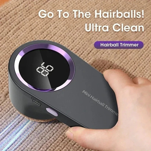 Portable lint remover - portable, electric