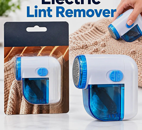 Electric lint remover - lint, fabric