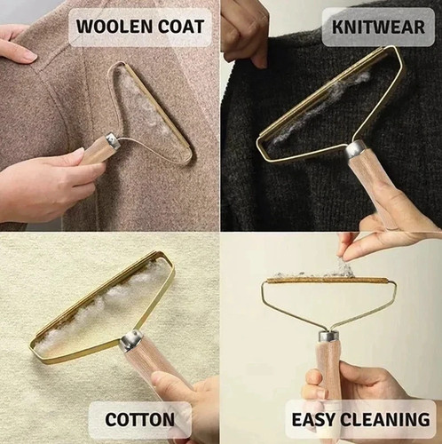 Portable lint remover fabric - lint,