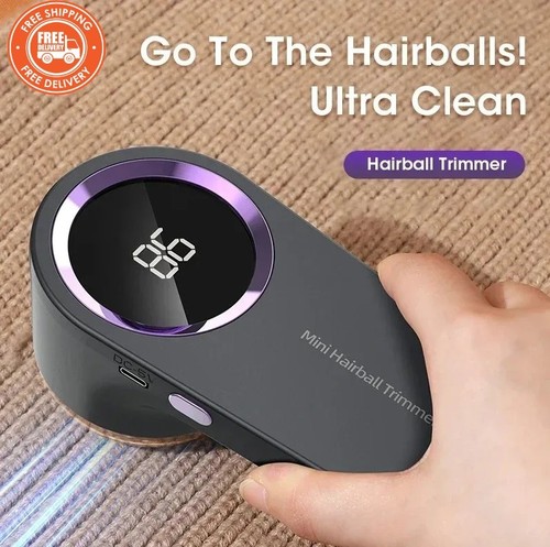Electric lint remover fabric - lint,